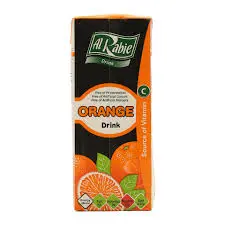 Al Rabie Orange Drink 200 Ml
