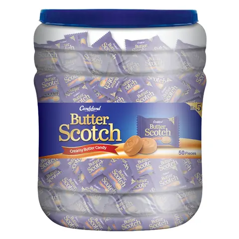 Butter Scotch Creamy Candy Jar