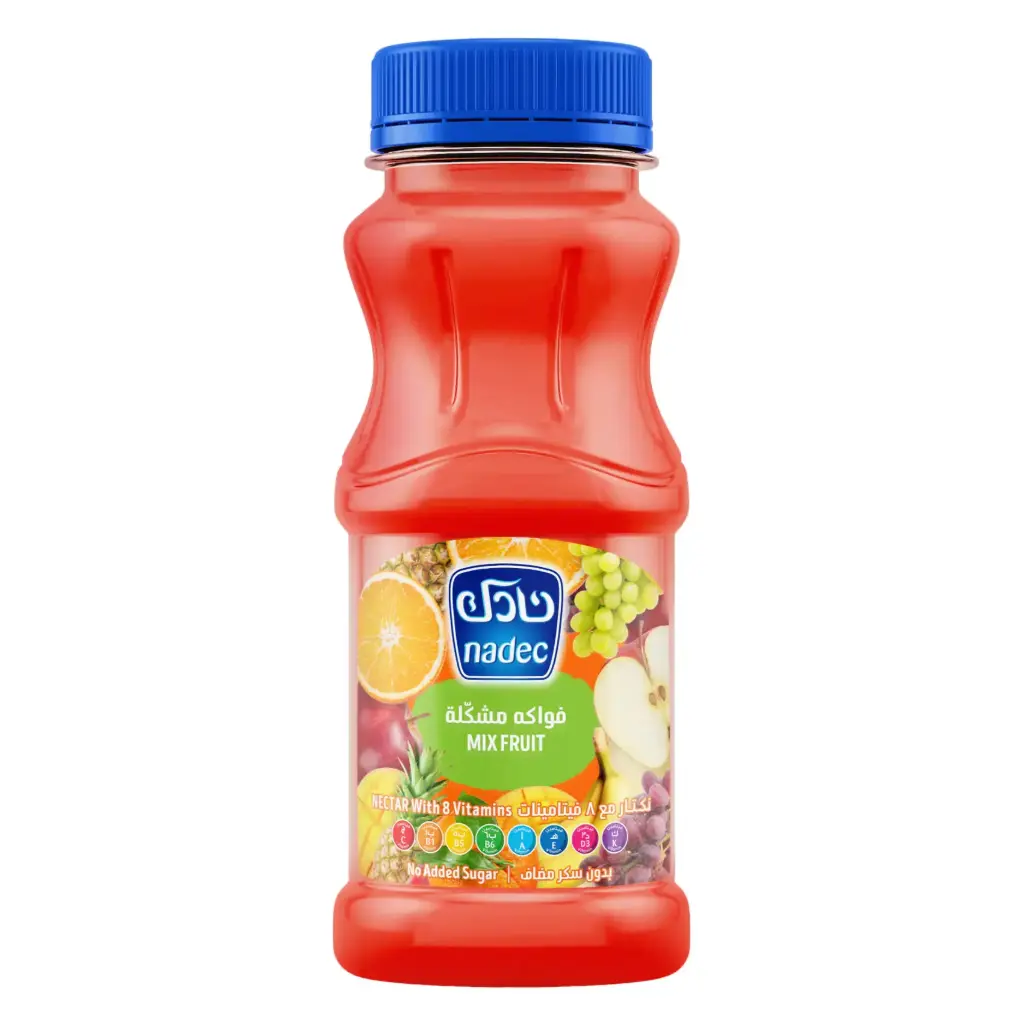Nadec Mix Fruit With 8 Vitamins 180 ml 1159