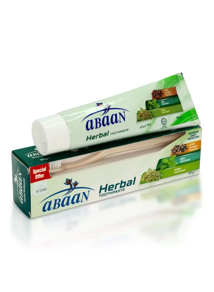 Abaan T/Paste 175gm+ T/Brush-AB043-0