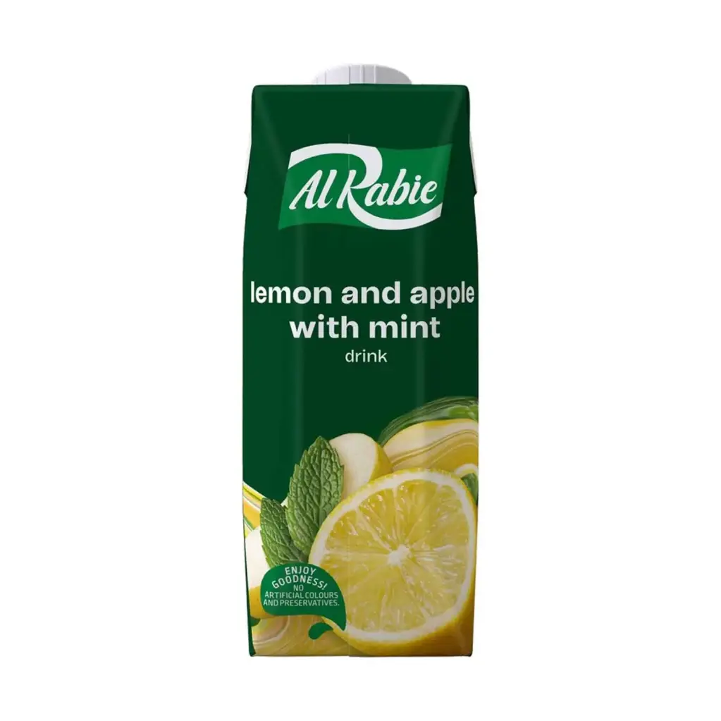 Al Rabie Lemon & Apple W/Mint 330 ml
