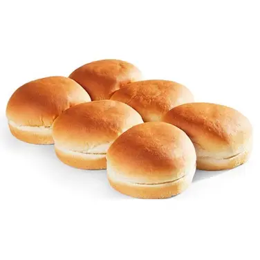 My Bakery White Burger Buns 6 pcs