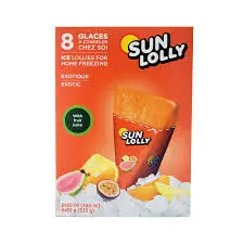 Sun Lolly Exotic 8x60ml (480ml)