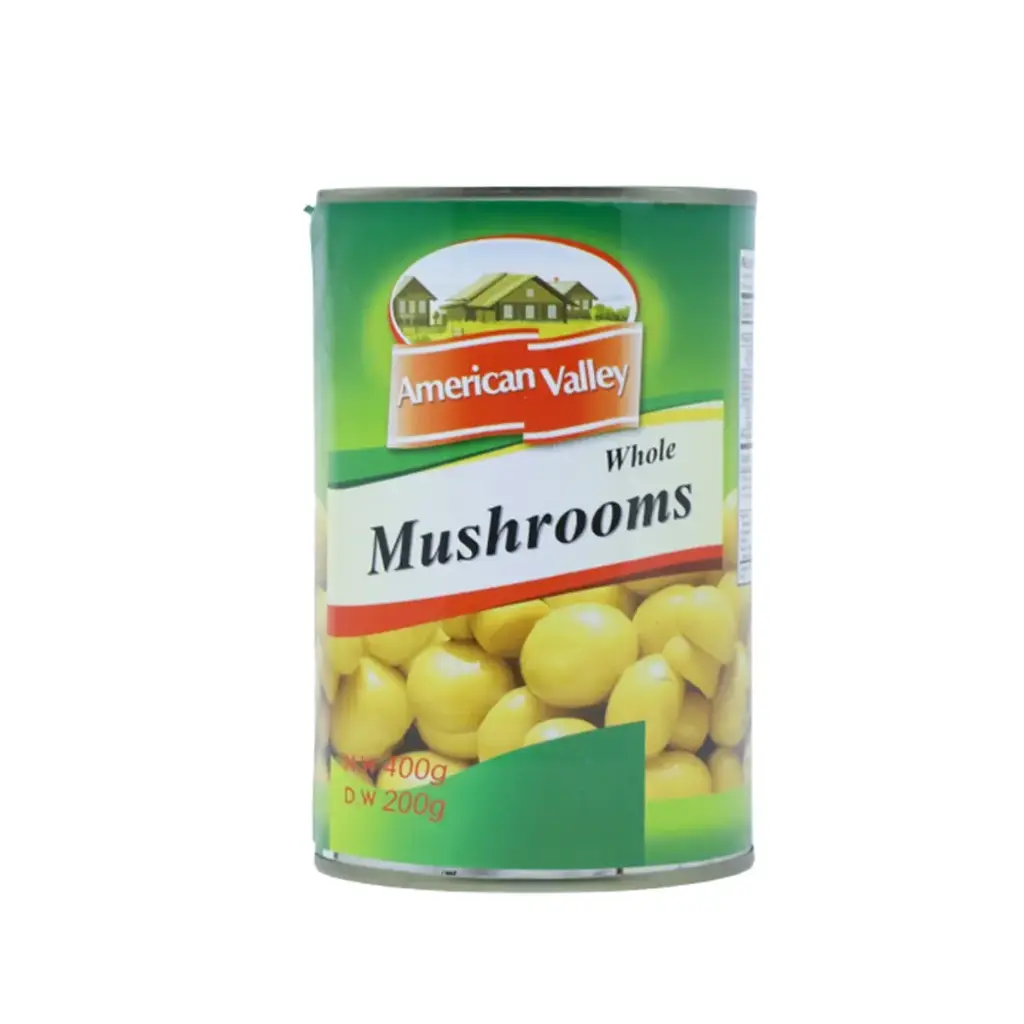 American Valley Whole Mashroom 400gm