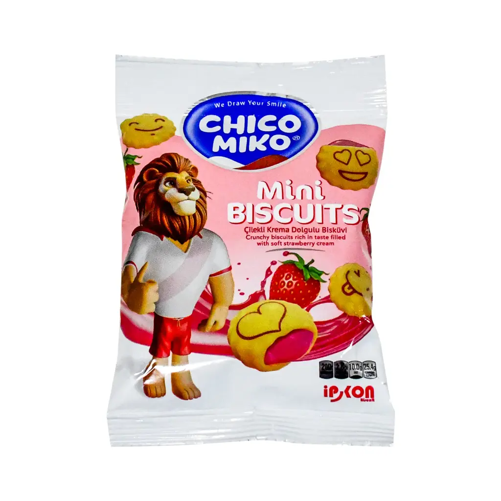 Chico Miko Mini Biscuits Strawberry 30gm