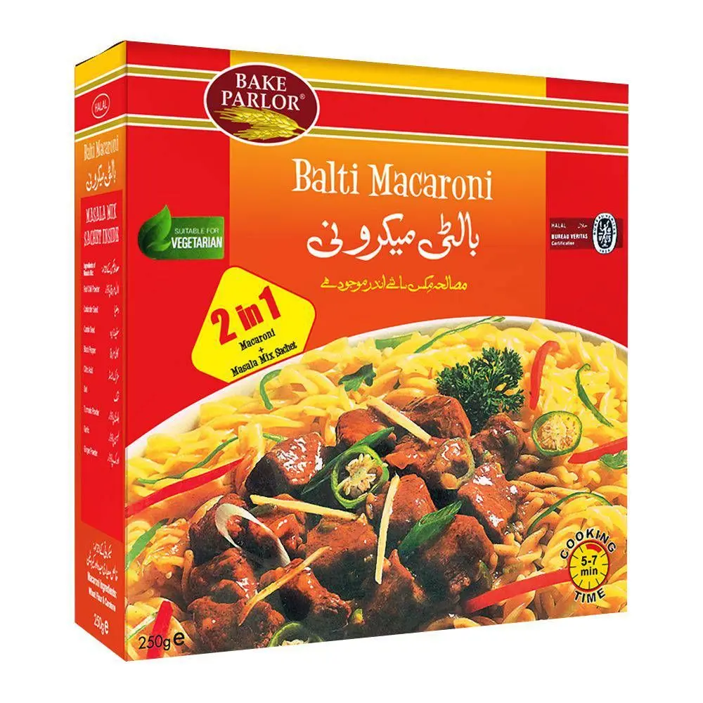 Bake Parlor Balti Macaroni 250g 