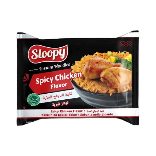 Sloopy Noodles Spicy Chicken Flv 70gm 
