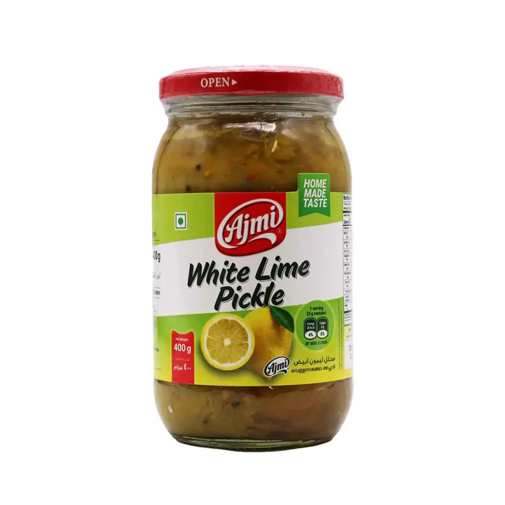 Ajmi White Lime Pickle 400 G 