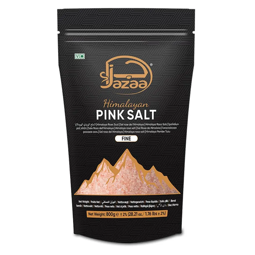 Jazaa Himalayan Pink Salt Fine 800gm 