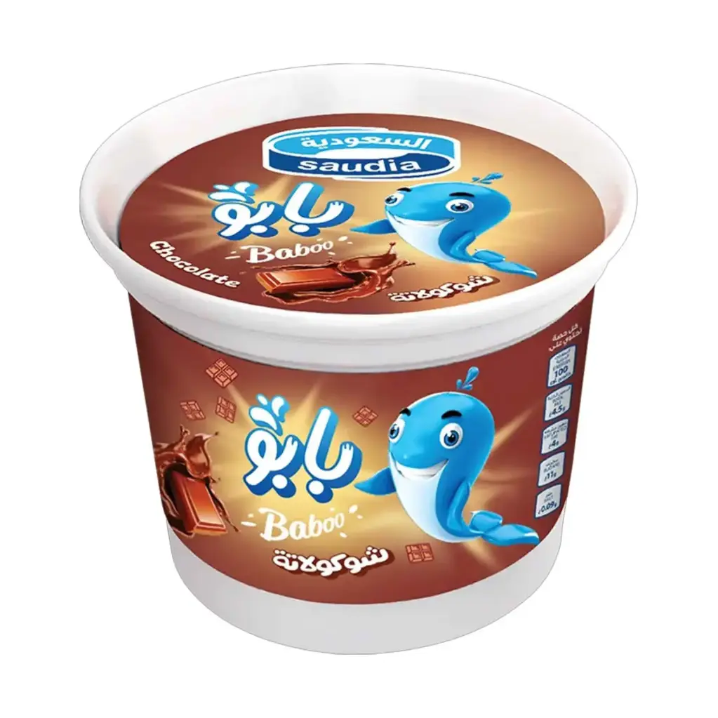 Saudia Baboo Cup Choc 100ml - 5943S