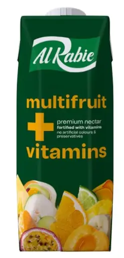 [6281026170548] Al Rabie Multifruit+Vitamins 330 ml