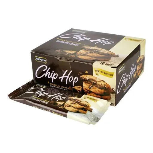 [8961103500038] Bisconi Chip Hop Chocolate 10 Pack