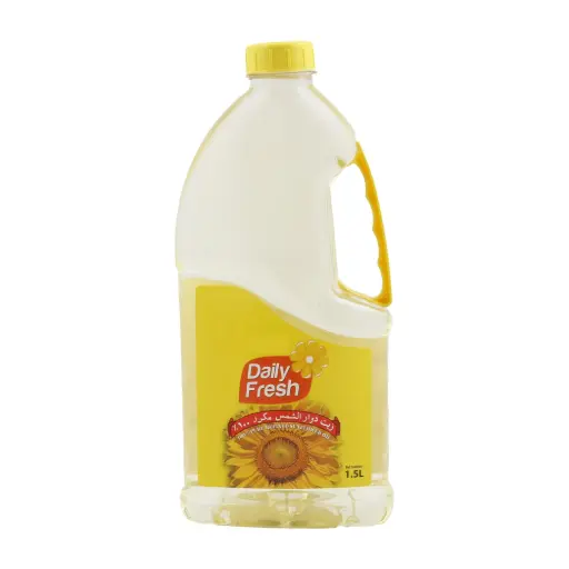 [6291023139813] Daily Fresh Sunflower Pure Oil 1.5 Ltr
