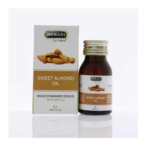 [8964000114070] Hemani Sweet Almond Oil 30ml