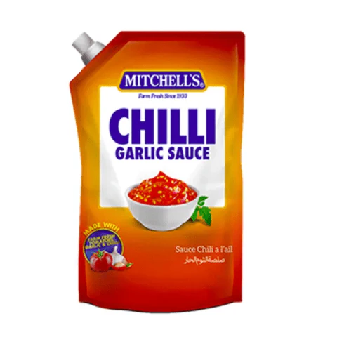 [8961005060272] Mitchells Garlic Sauce 400g