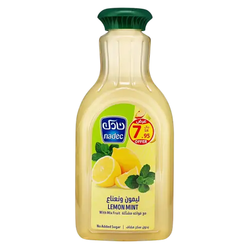 [6281057013661] Nadec Lemon Mint W/Mix Fruit 1.3 Ltr