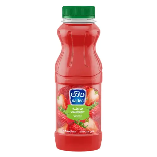 [6281057008018] Nadec Strawberry W/Mix Fruit 300 ml