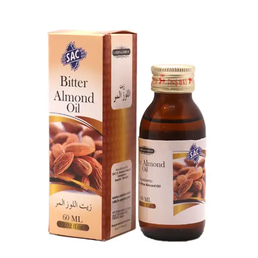 [8961102301315] SAC Bitter Almond Oil 60 Ml