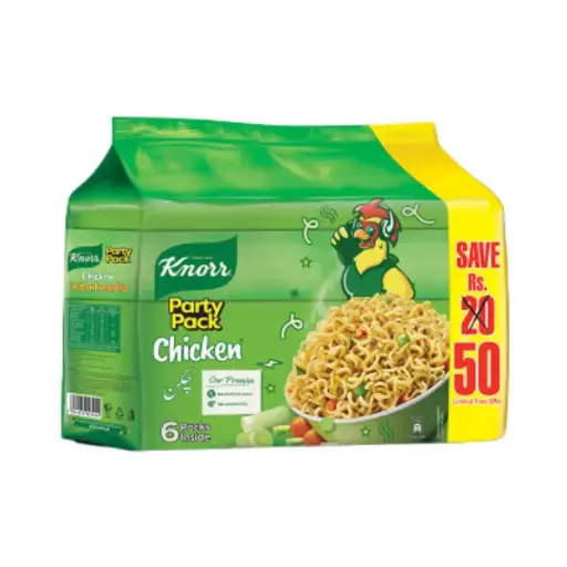 [8961014038149] Knorr Chicken Noodles Party Pack 6pc
