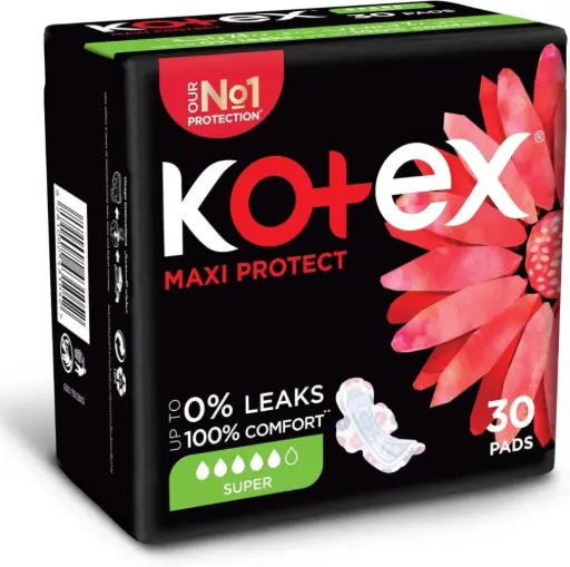 [6281002431052] Kotex Maxi Super 30 pcs - 218451