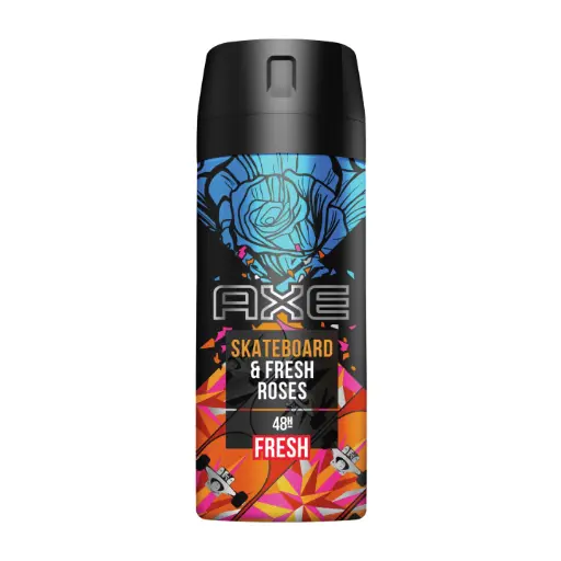 [6221155114945]  Axe Deo Skateboard & Fresh Roses 150ml - 219500