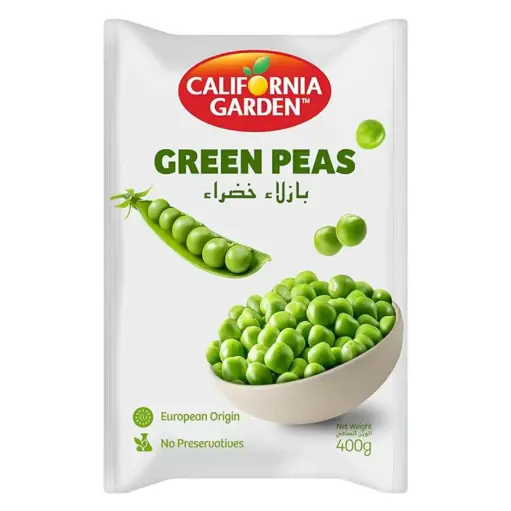 [032894020864] California Garden Green Peas 400gm