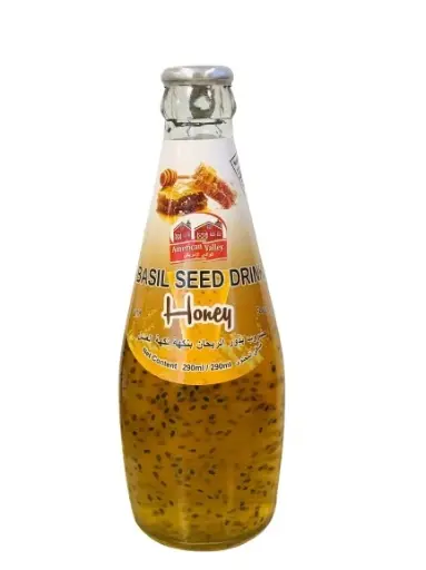 [8855041052100] American Valley Basil Seed Honey Drink 290ml
