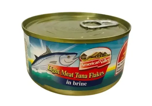 [8859119400292] American Valley Light Meat Tuna Flakes 185gm