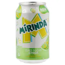 [012000063442] Mirinda Citrus Zero Sugar 330ml 31109