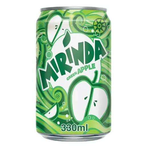 [012000802607] Mirinda Green Apple 330ml- 31115