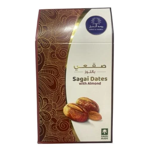[6287000610505] Al Nakheel Dates With Almond 500gm