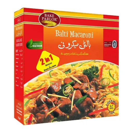 [1358946345969] Bake Parlor Balti Macaroni 250g 