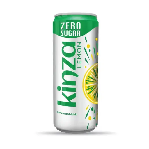 [6287034101055] Kinza Lemon Zero Sugar 250ml