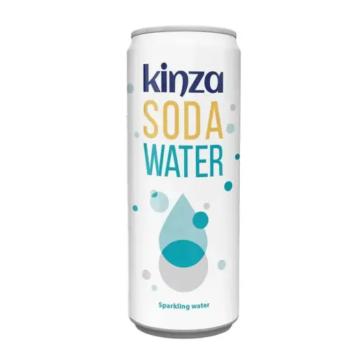 [6287034100980] Kinza Soda Water 250ml